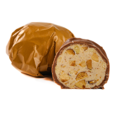 Цукерки Дубайські Lux Choco №10, 3 кг, з подрібненим мигдалем, фундуком в молочному шоколаді