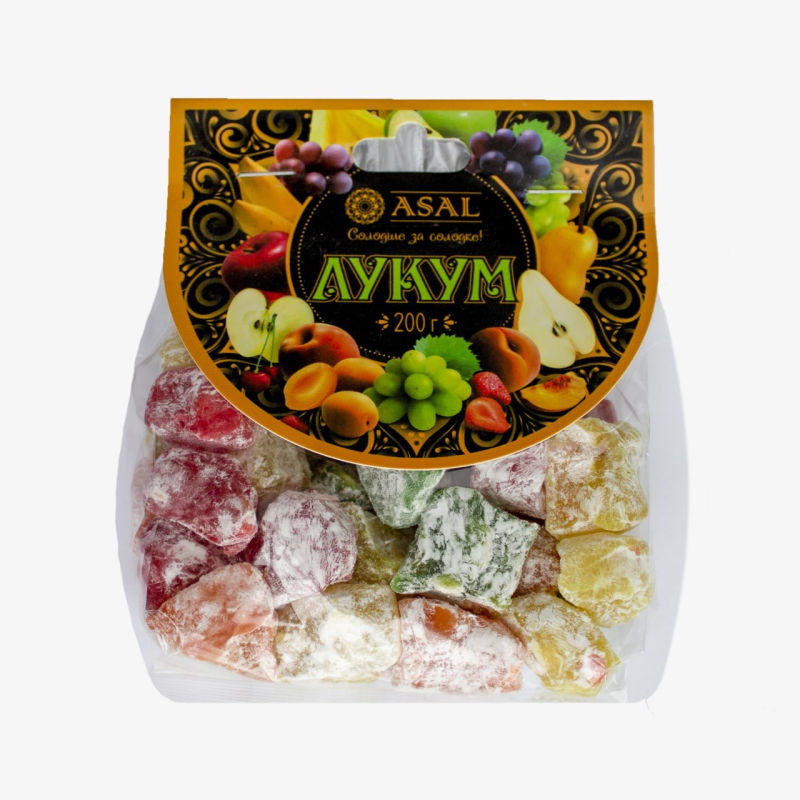 Лукум Міні-Мікс (200г) з натуральними інгредієнтами, без добавок