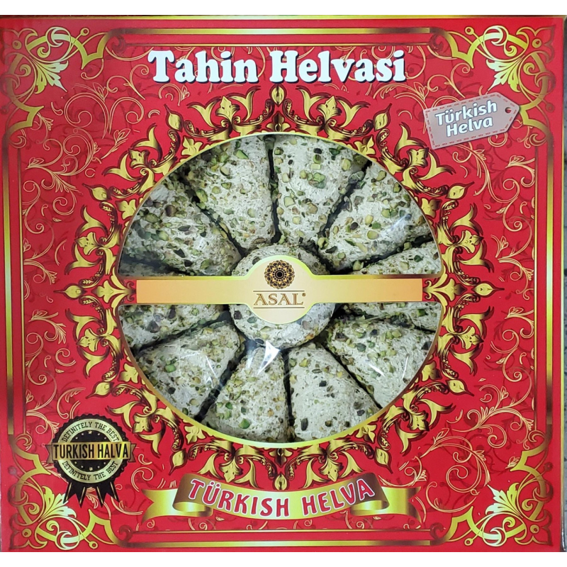 Халва Тахінна (з фісташкою), вага 5 кг, східне ласощі, популярне серед гурманів