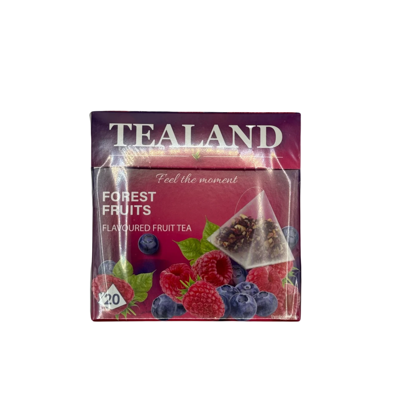 Tealand, малина, чорниця, 100 г, натуральний склад